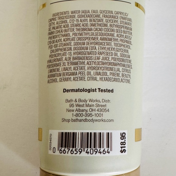 NEW! Bath & Body Works “Infinite Radiance” Fine Fragrance Mist & Body Cream - Picture 7 of 8